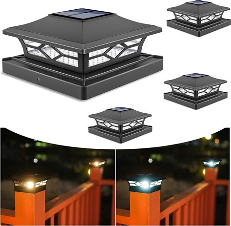 solar deck post lights|Amazon.com: Solar Lights Deck Post.